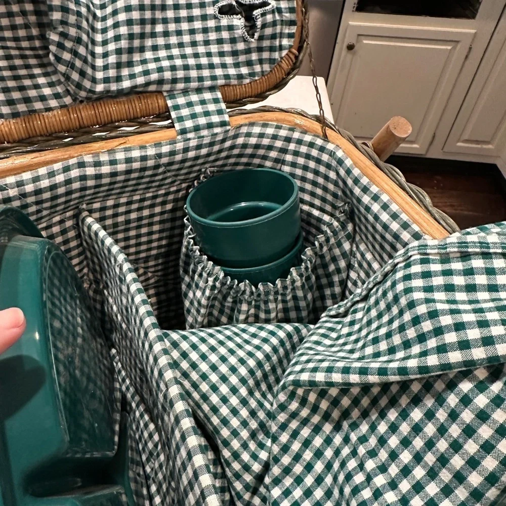Vintage stylish wicker